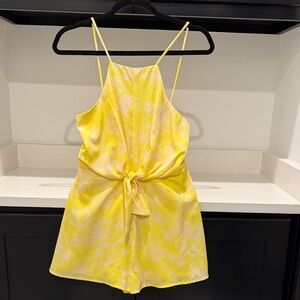 fab'rik Sunny Yellow women’s  One Piece romper. Size S
